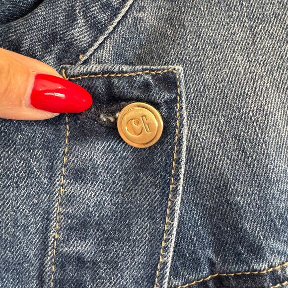 GAP x Cult Gaia Collab Denim Jacket Large Rare Sold Out NWT - Picture 3 of 9